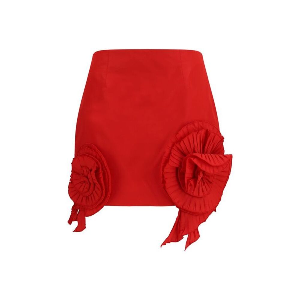 Blumarine Red Polyester Mini Women's Skirt